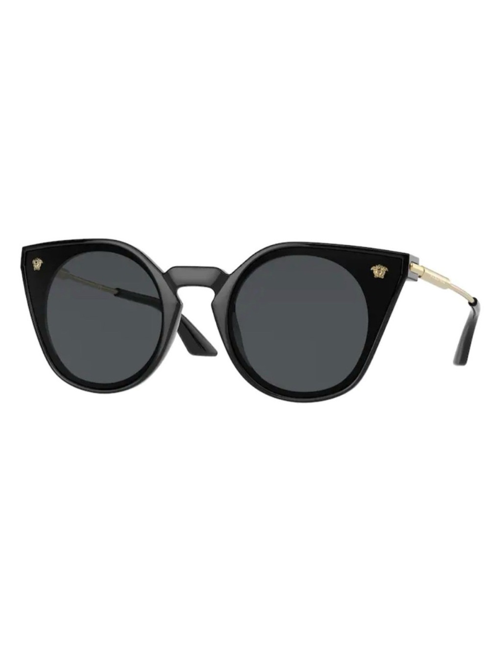 Versace Black Sunglasses with Case & Cloth